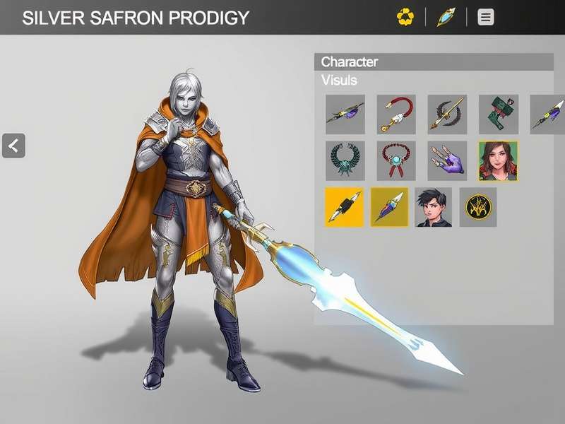 Silver Saffron Prodigy Gameplay Screenshot