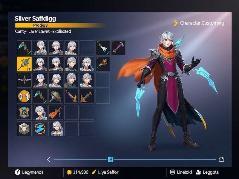 Silver Saffron Prodigy Visual Details